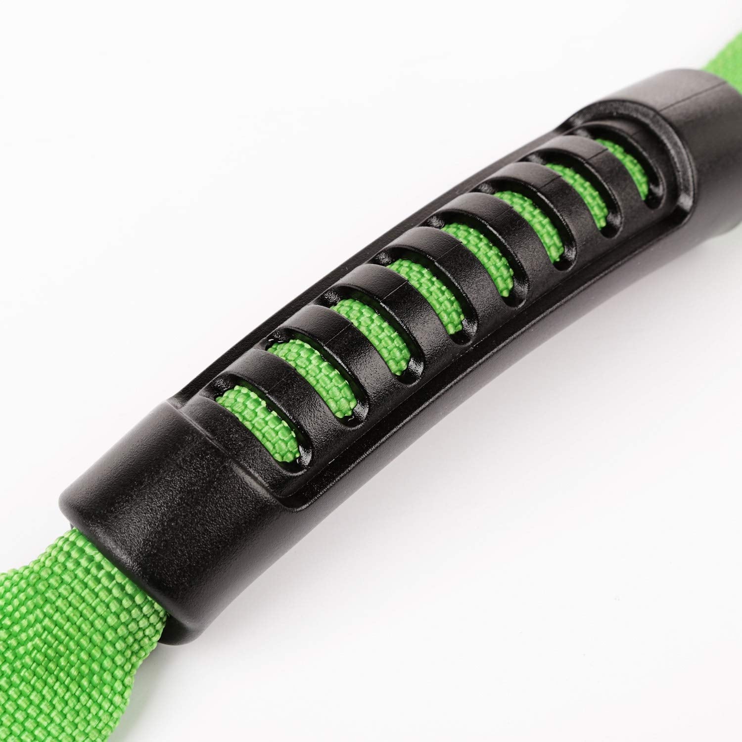 Grab Handle, A-Pillar Mounted, Green | Rugged Ridge | 13305.18 | Fits 2007-2018 Jeep Wrangler JK