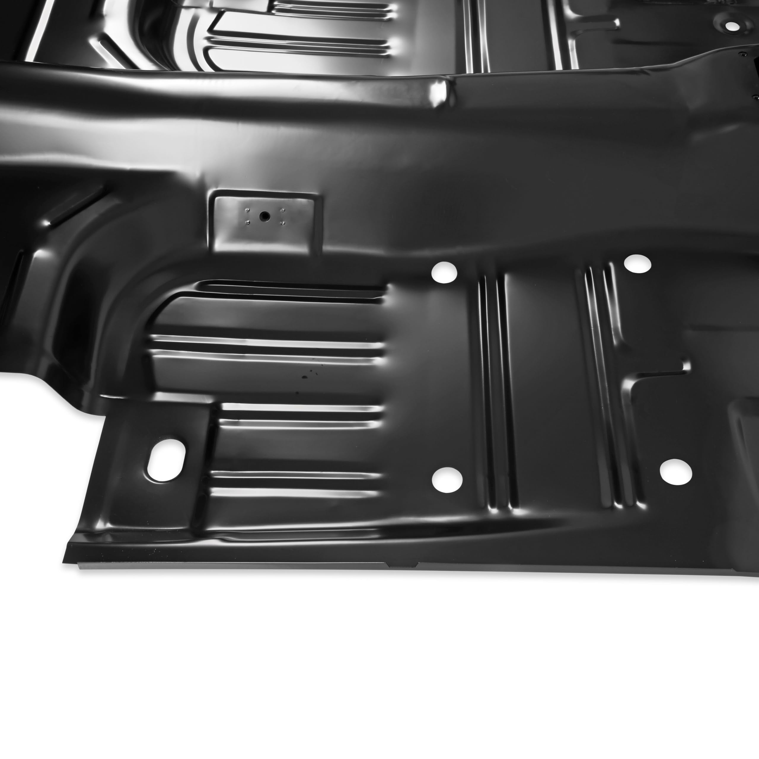 Steel Complete Floor Pan Scott Drake, Compatible with 1964-1968 Ford Mustang Coupe/Fastback, Model M107-8-FFCP