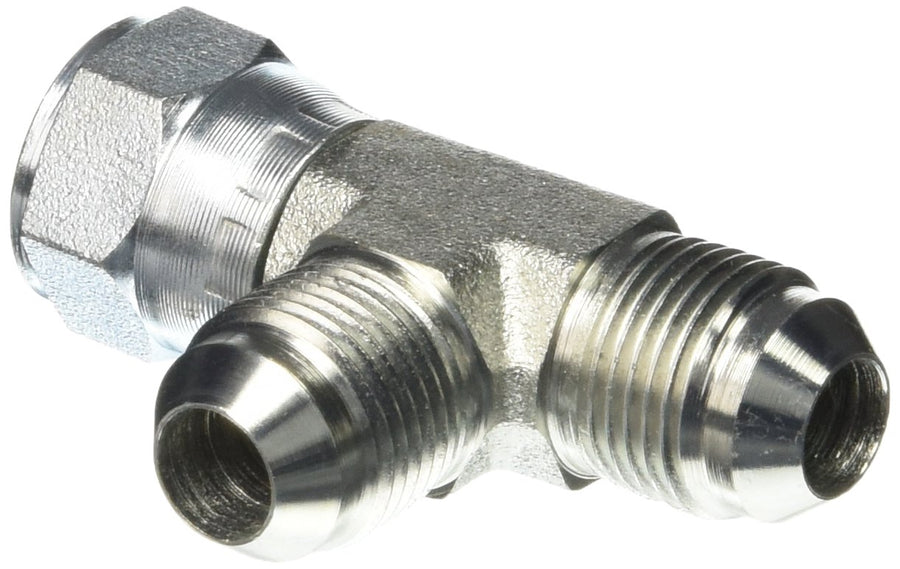 Gates Male Jic 37 Flare to Female Jic 37 Flare Swivel to Male Jic 37 Flare Tee G60473-0808