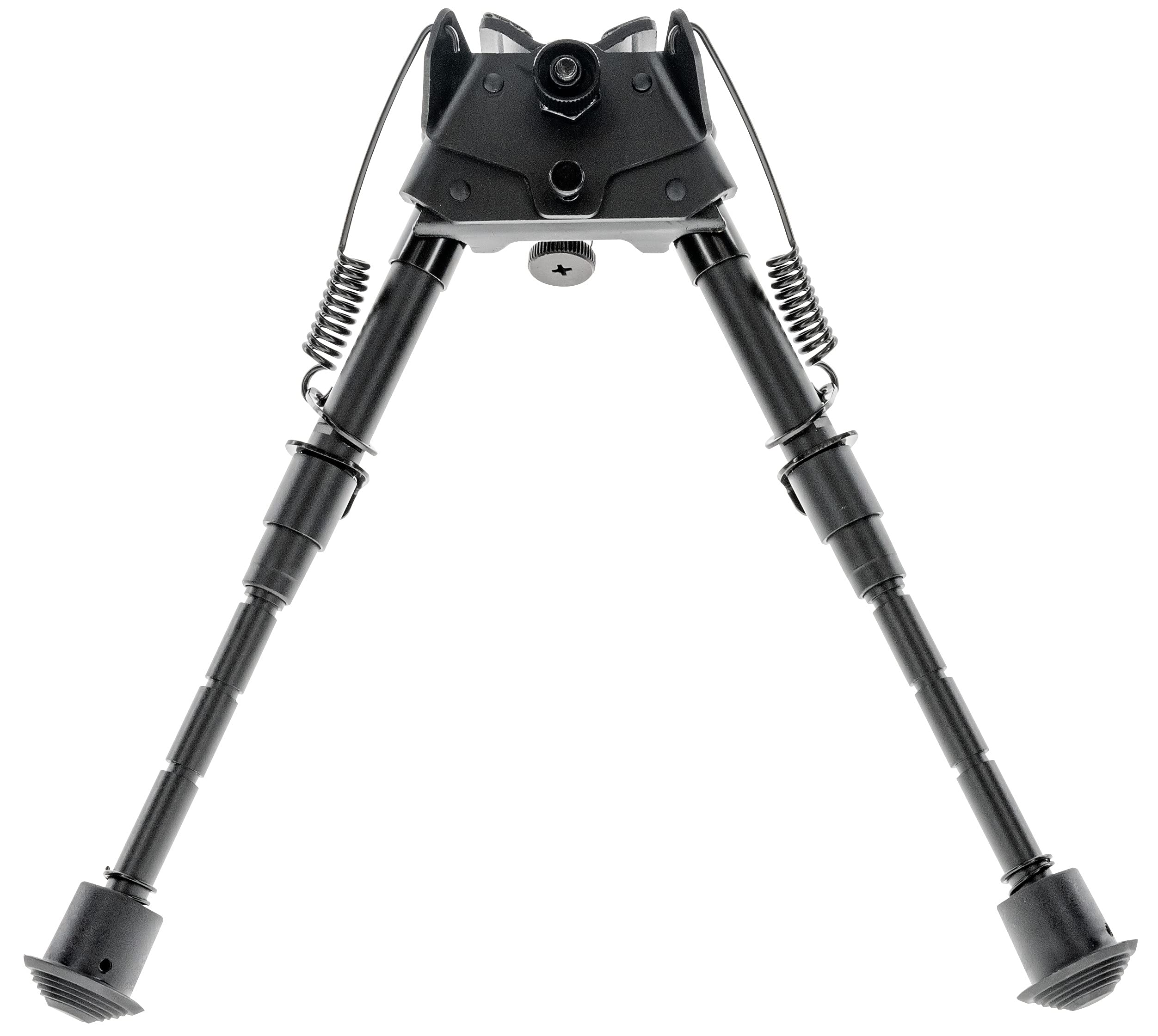 Caldwell XLA Bipod Fixed 6" - 9" with Adjustable Notched Legs and Slim Folding Design for Easy Transport, Rifle Stability, and Target Shooting, Black