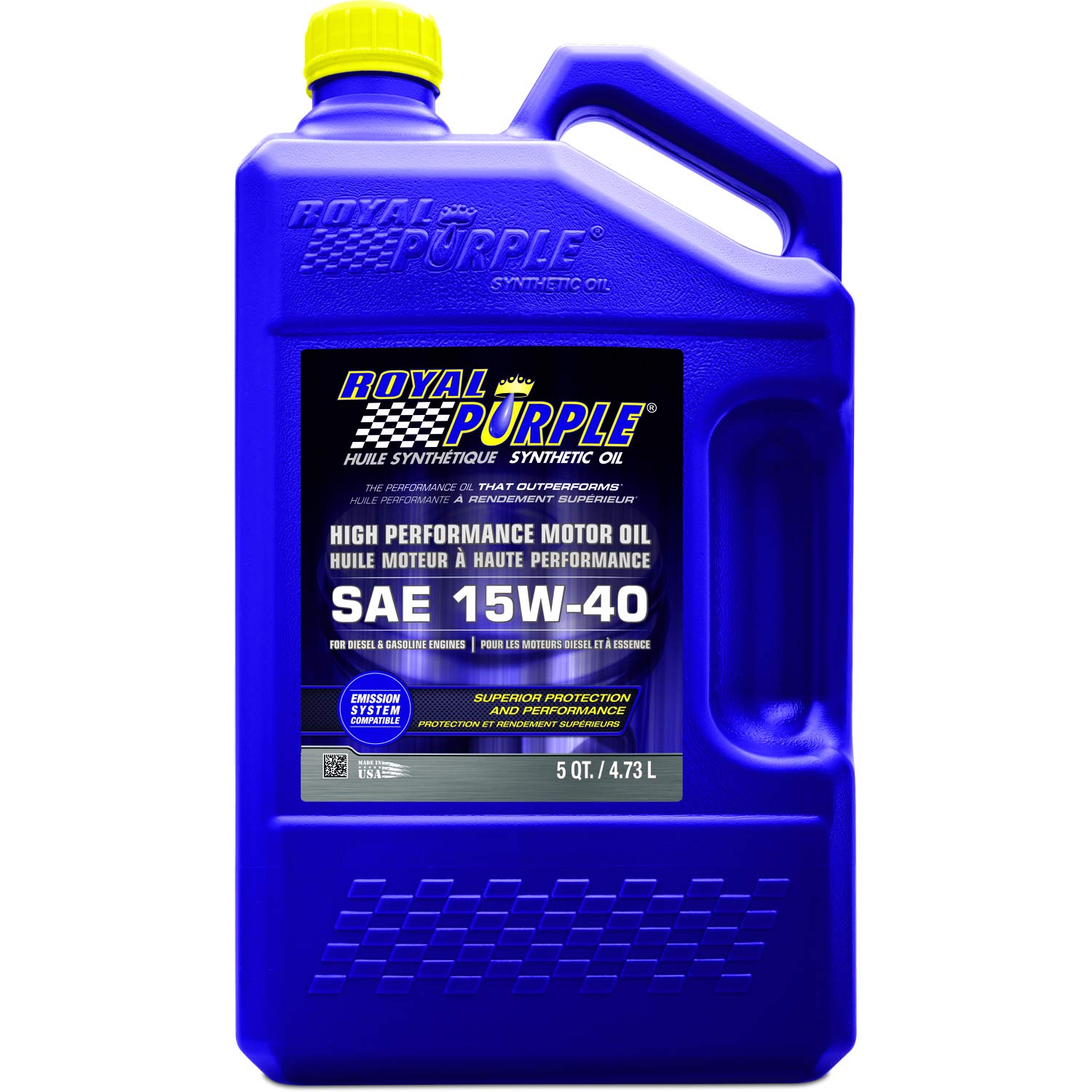 15W40 Royal Purple High Performance Motor Oil - 1 Gal