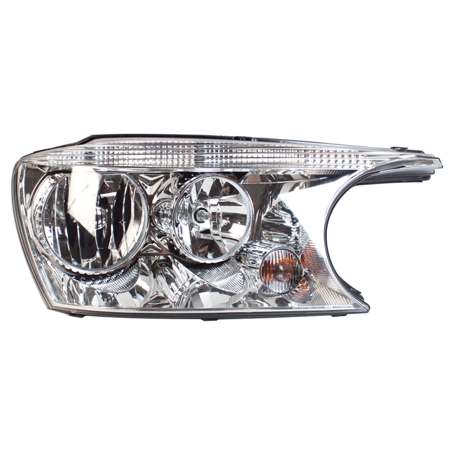 Right TYC Headlight Assembly Compatible with 2004-2007 Buick Rainier