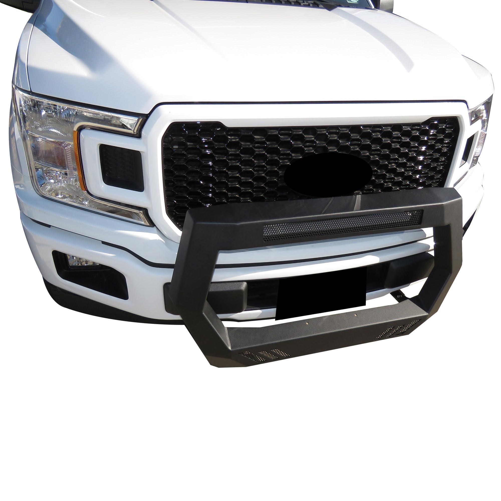 Rover Bull Bar Black Horse Matte Black Compatible with 2004-2025 Ford F-150-ROFF104
