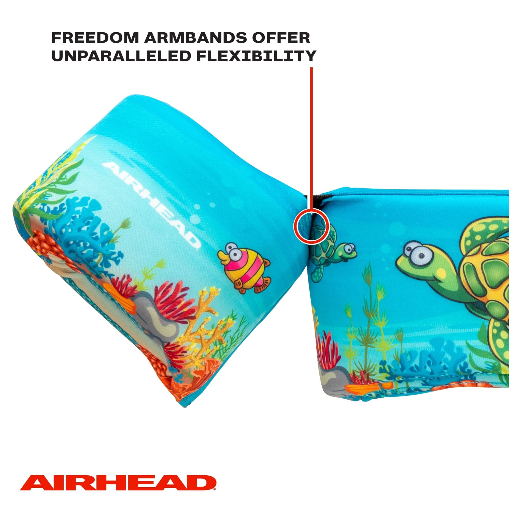Airhead Elite Water Otter Life Jacket, Flotation Devices for Kids, Turtle