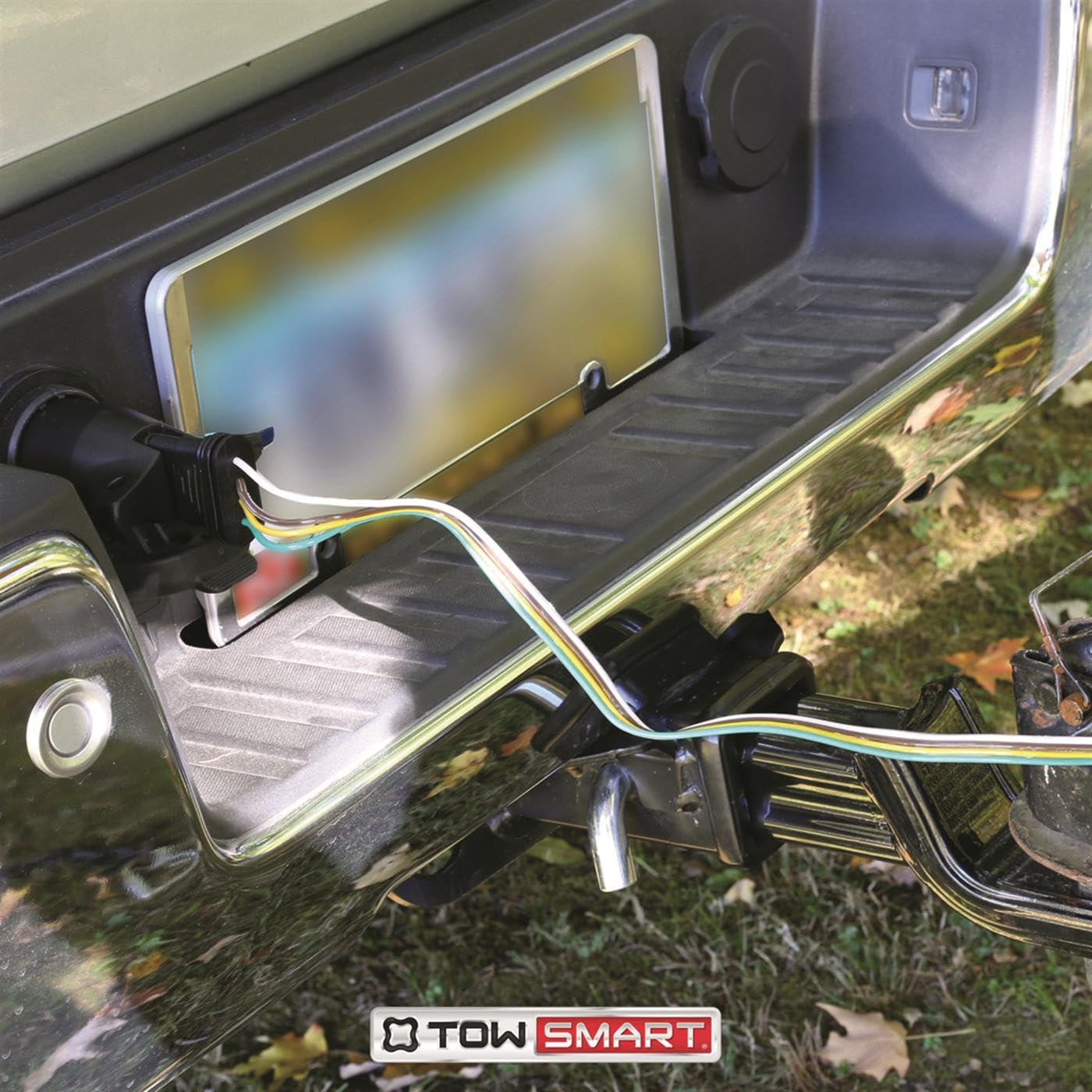 4-Way Flat TOWSMART 12 in. Trailer Wiring Connector