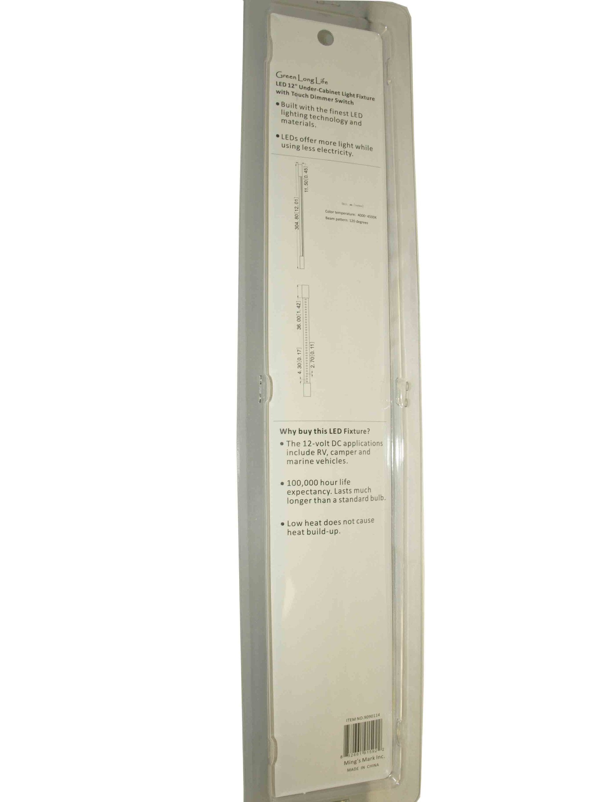LongLife Green 0403.4024 9090114 Under-Cabinet Light