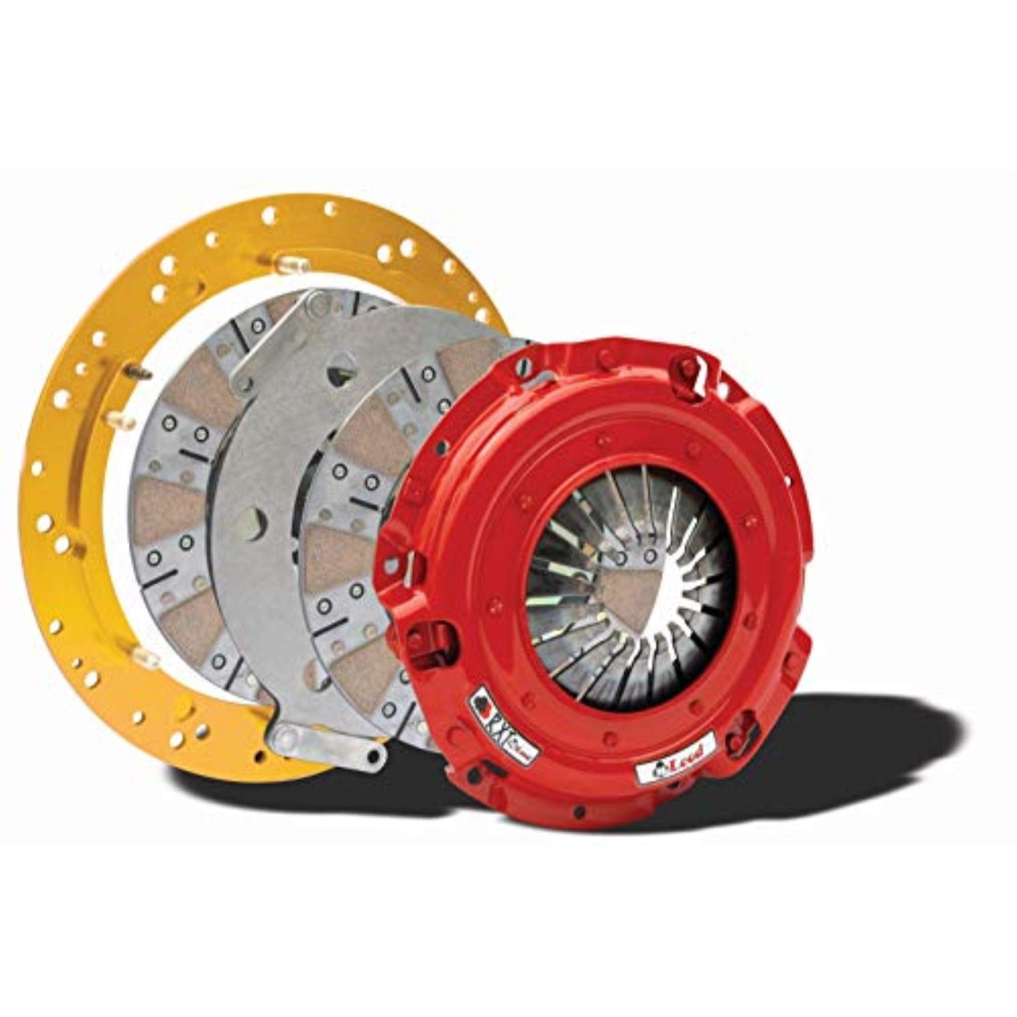 RXT HD McLeod Twin Ford 8 Bolt Modular 4.6L/5.0L/5.4L 1-1/8 x 26 Spline Ceramic Facing w/Aluminum FW (6335807HD)