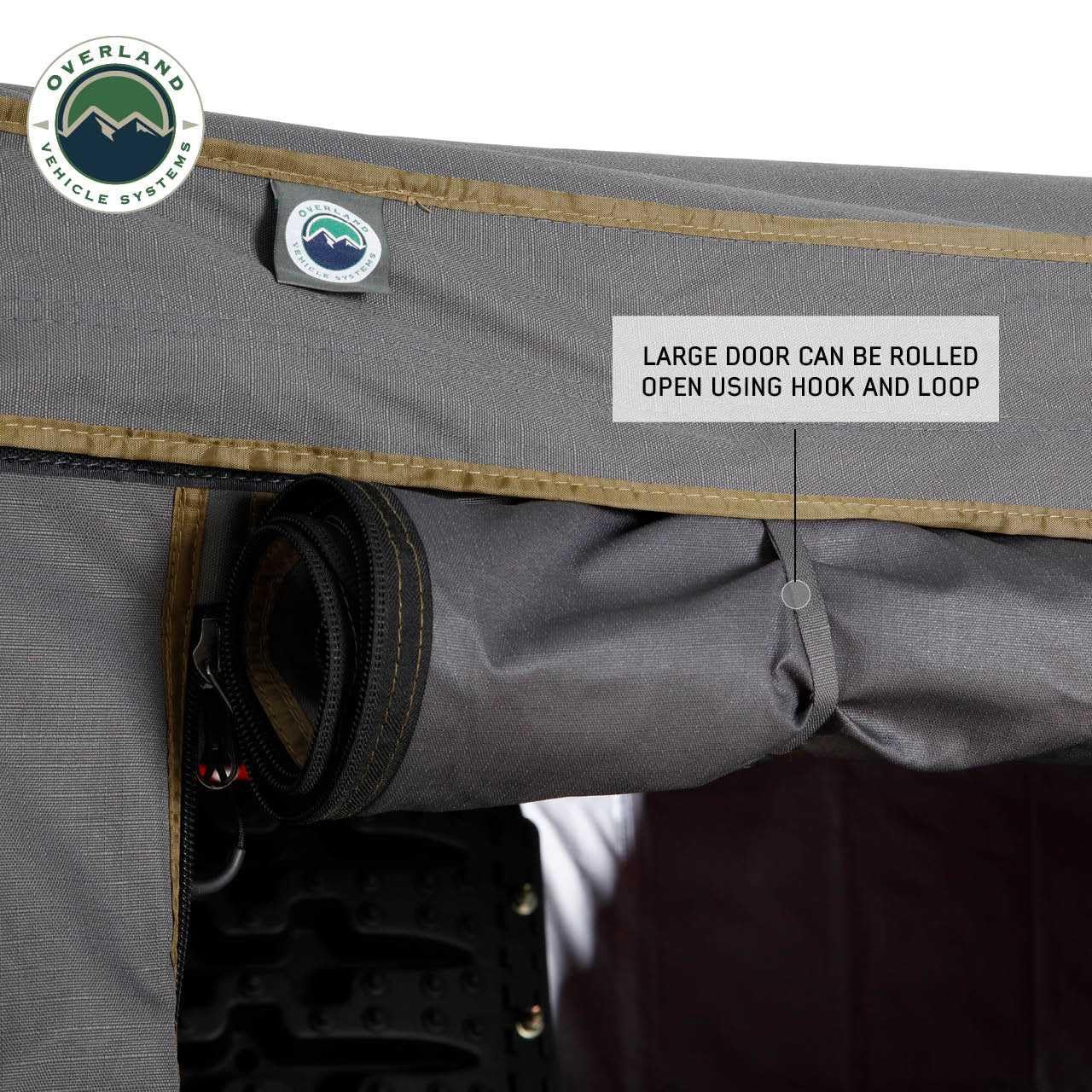 HD Nomadic 270 LTE Awning Wall Passengers Side 1 and 2 | Dark Gray | Awning Sold Separately | 18349909