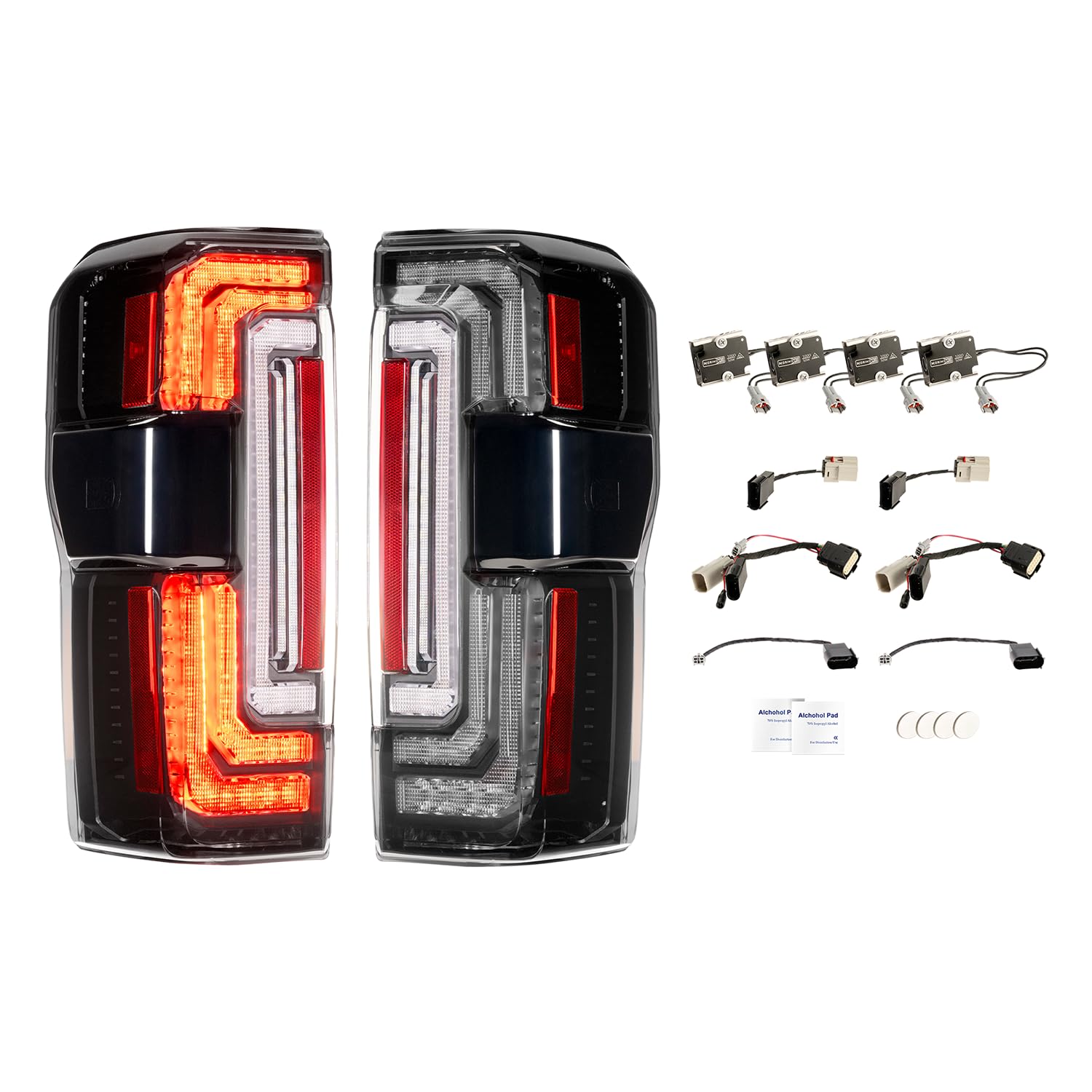 Morimoto Smoked XB LED Tail Lights for 2023-2026 Ford Super Duty (LF352)