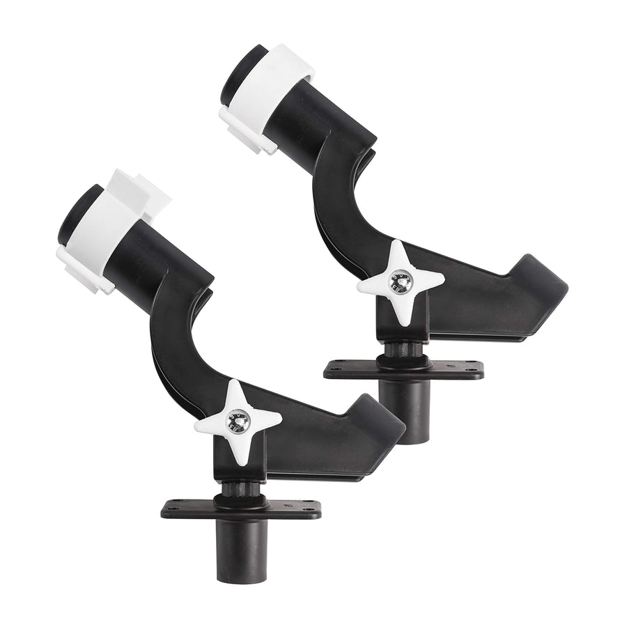 6040 Wise Rod Tender with Flush Mount - Twin Pack, Black