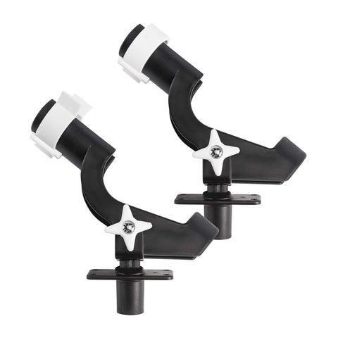 6040 Wise Rod Tender with Flush Mount - Twin Pack, Black
