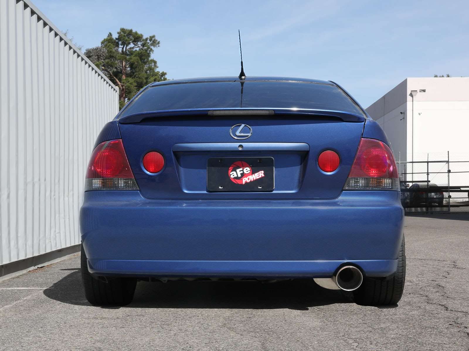 aFe Power 2-1/2 IN 304 Stainless Steel Cat-Back Exhaust System w/Polish Tip Fit Lexus IS300 01-05 L6-3.0L 49-36058-P