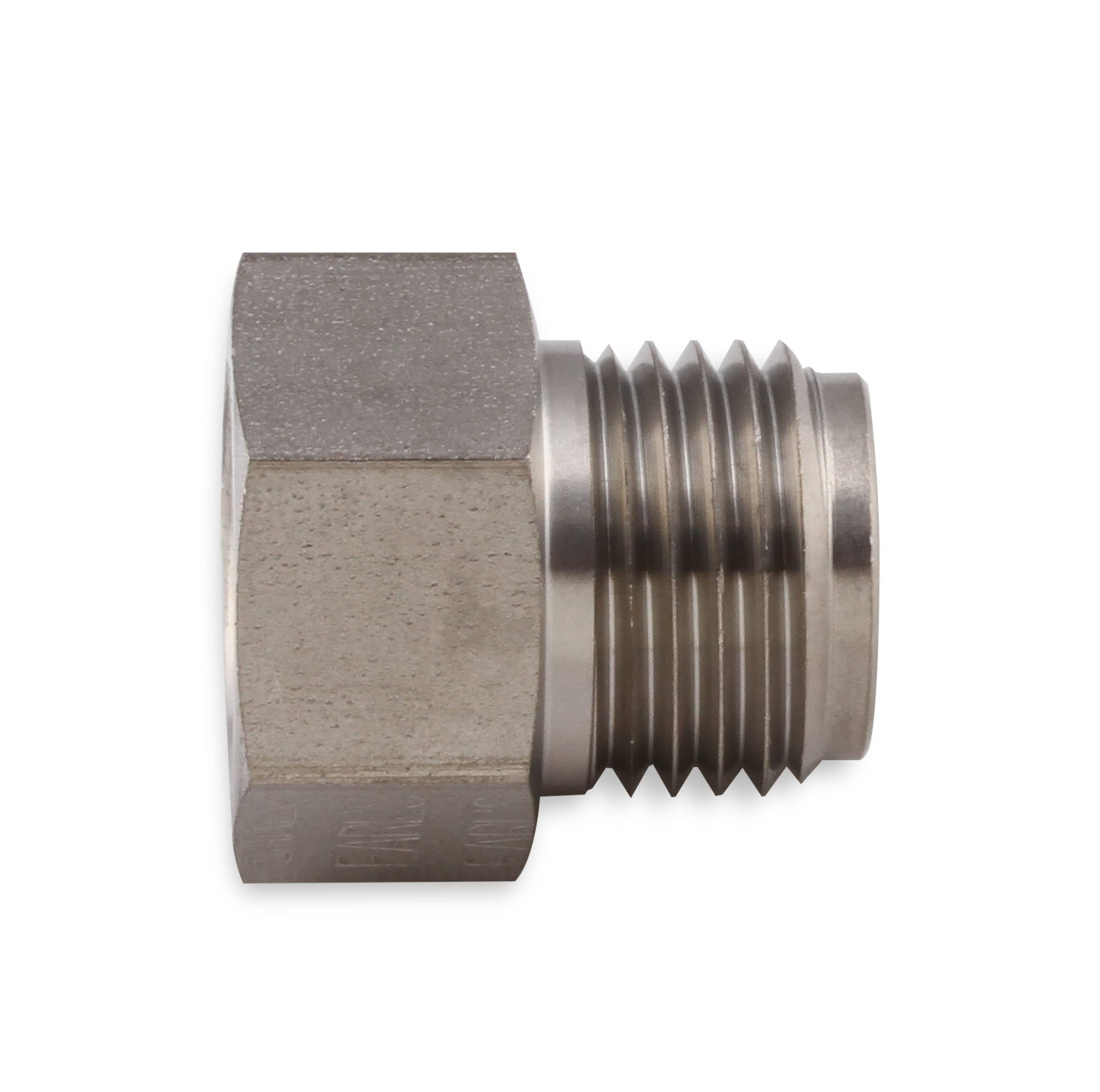 Hardline Adapter, EARL'S PERFORMANCE PLUMBING 9/16"-18 Inverted Flare Male to 1/2"-20 Inverted Flare Female for 3/16"