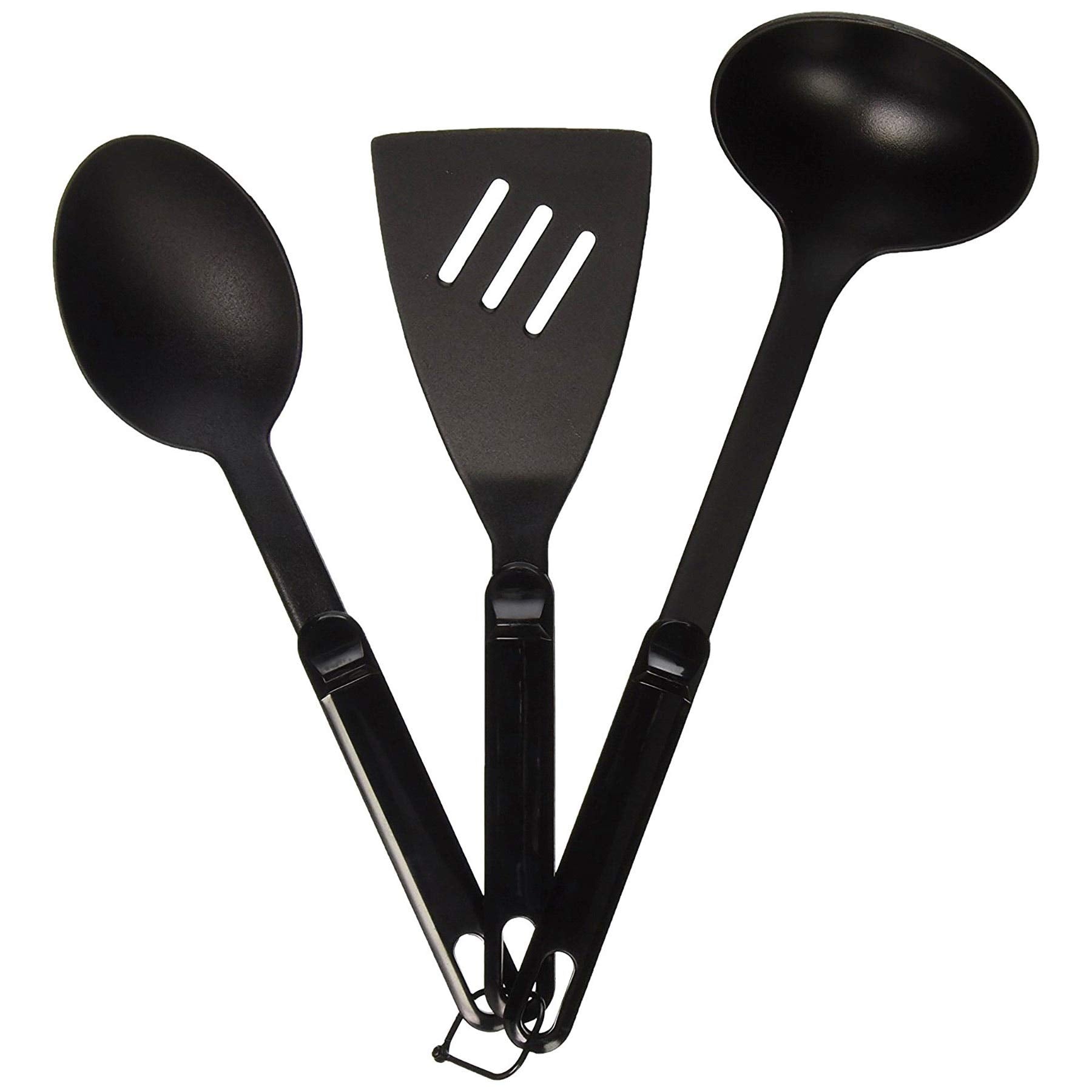 GSI Outdoors Chef's Tools Nylon Set Lightweight Spoon/Spatula/Ladle (2-Pack)