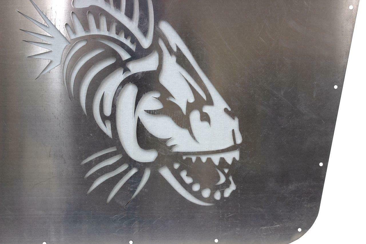Fishbone FB31127 Offroad: Jk Raw Hood Louver (13-18)
