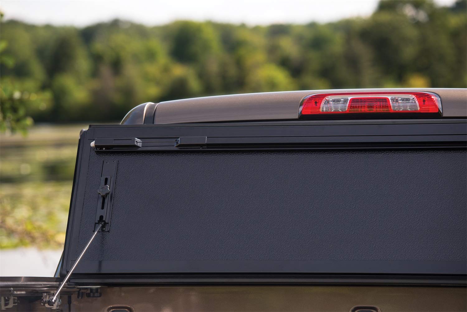 BAK BAKFlip FiberMax Hard Folding Truck Bed Tonneau Cover | 1126227RB | Fits 2019 - 2026 Dodge Ram 1500 With 5' 7" Ram Box Bed (66.75")