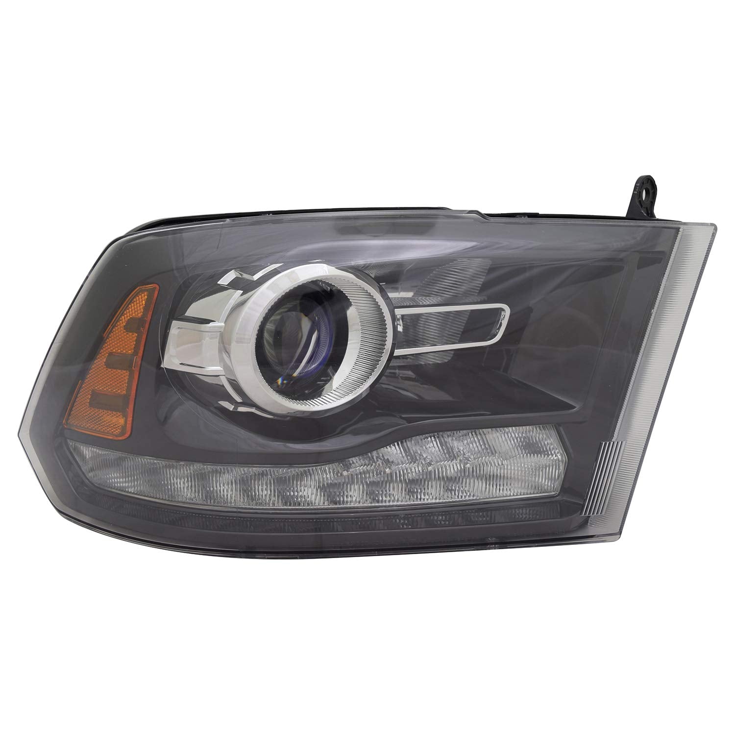 Right TYC Headlight Assembly Compatible with 2013-2015 Dodge Ram 1500 Pickup
