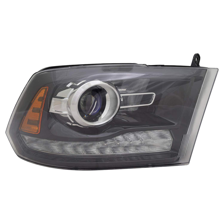 Right TYC Headlight Assembly Compatible with 2013-2015 Dodge Ram 1500 Pickup