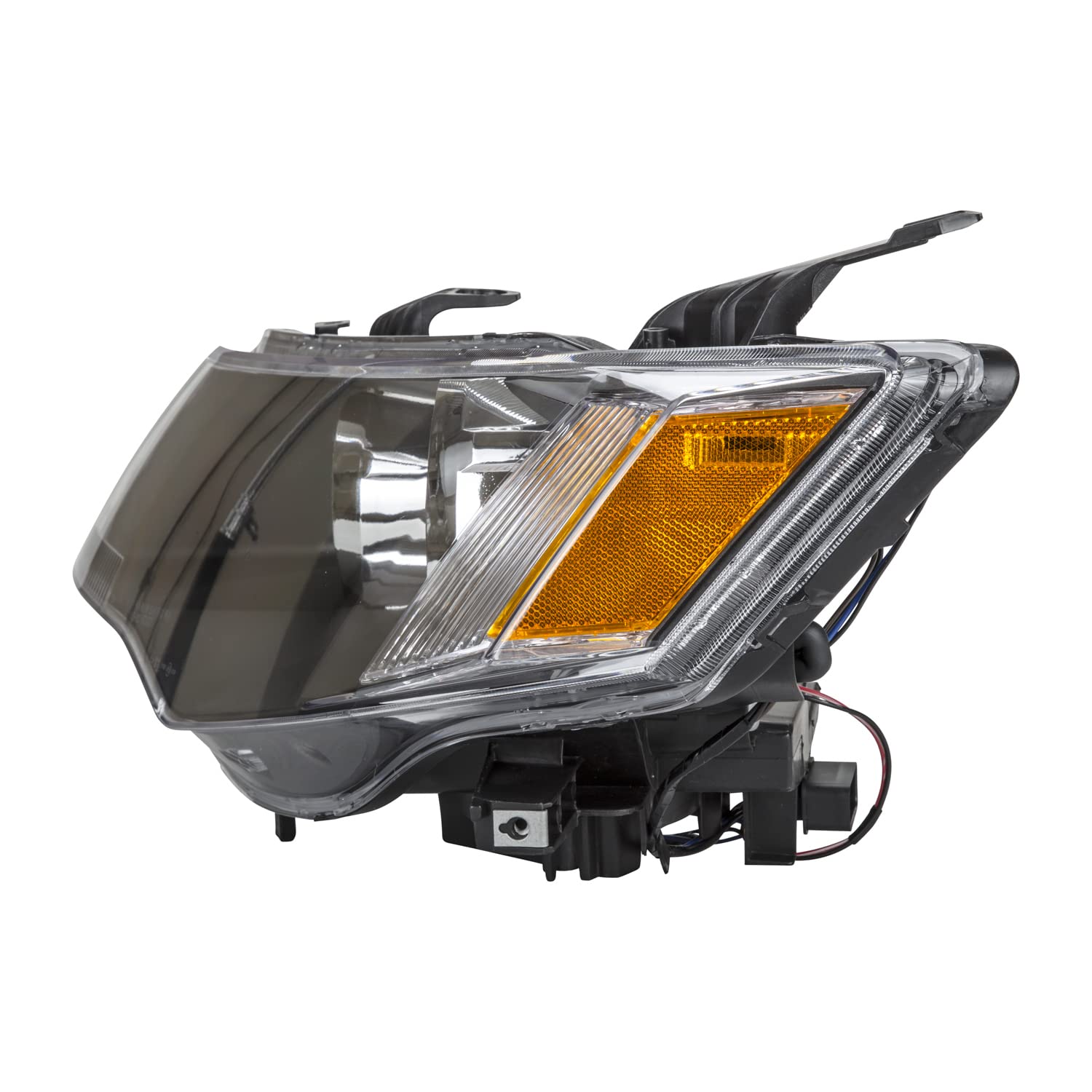 Left TYC Headlight Assembly Compatible with 2007-2008 Mitsubishi Outlander