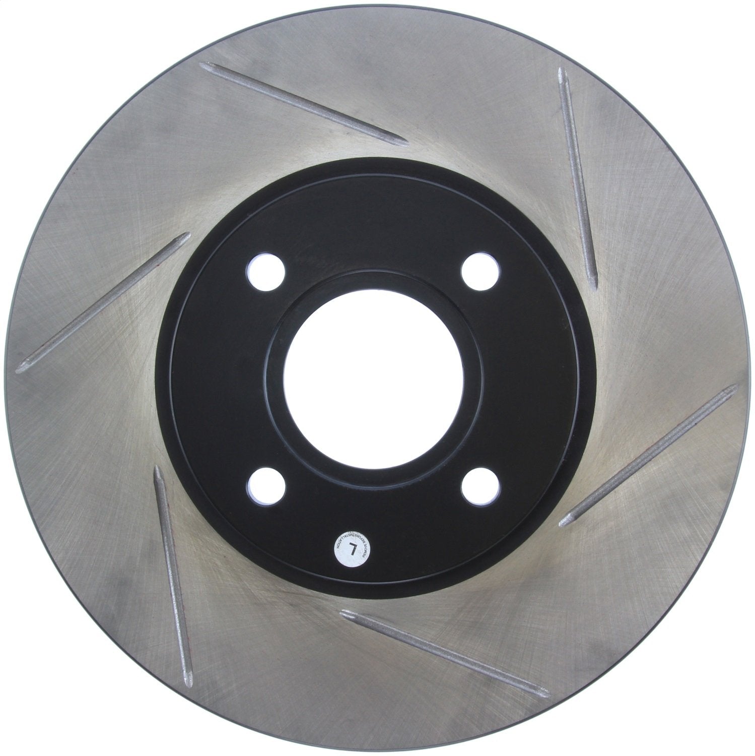 Front Left StopTech 126.61110SL Automotive Replacement Sport Slotted Disc Brake Rotor Fits Select 2014-2019 Ford Fiesta