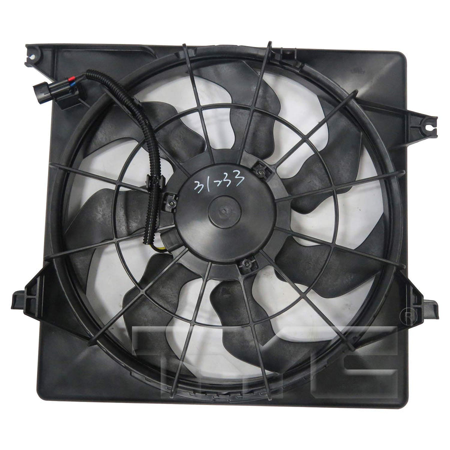 Replacement TYC 623860 Cooling Fan Assembly (KIA SORENTO)