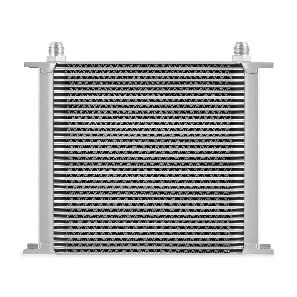34-Row Mishimoto Universal Oil Cooler, Silver
