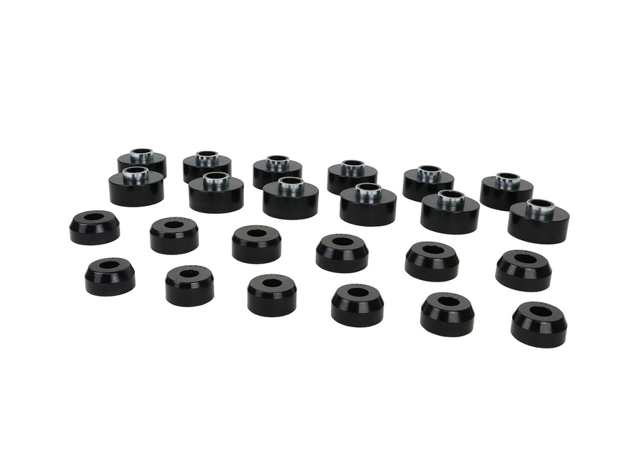 Black Nolathane Body Mount Bushing Kit REV220.0006