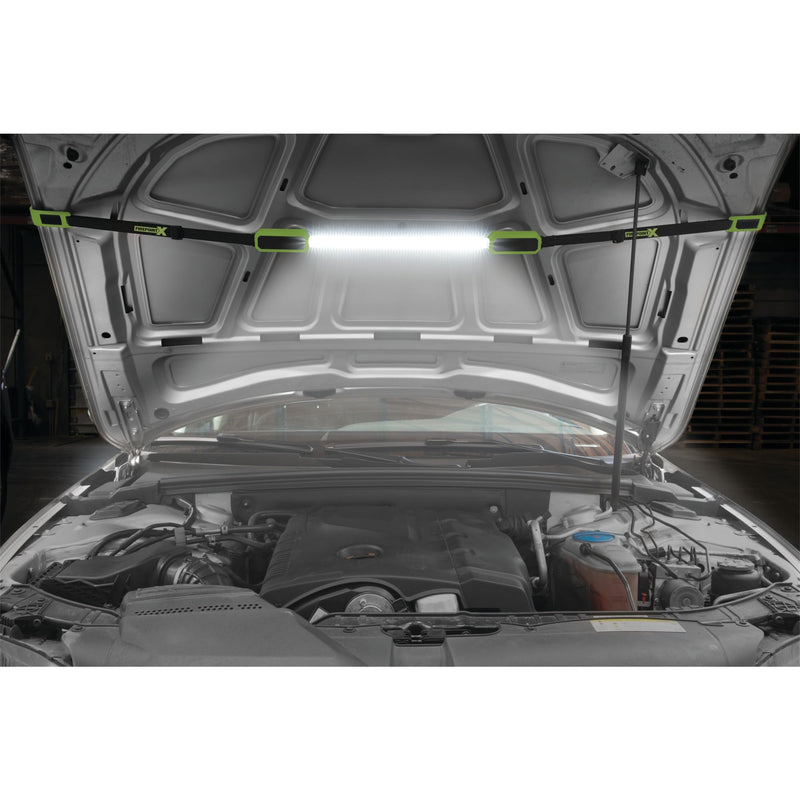 60-Inch Performance Tool W2673 Hood Light with 1000 Lumens of Flood Light and Adjustable Elastic Strap for Any Size Hood