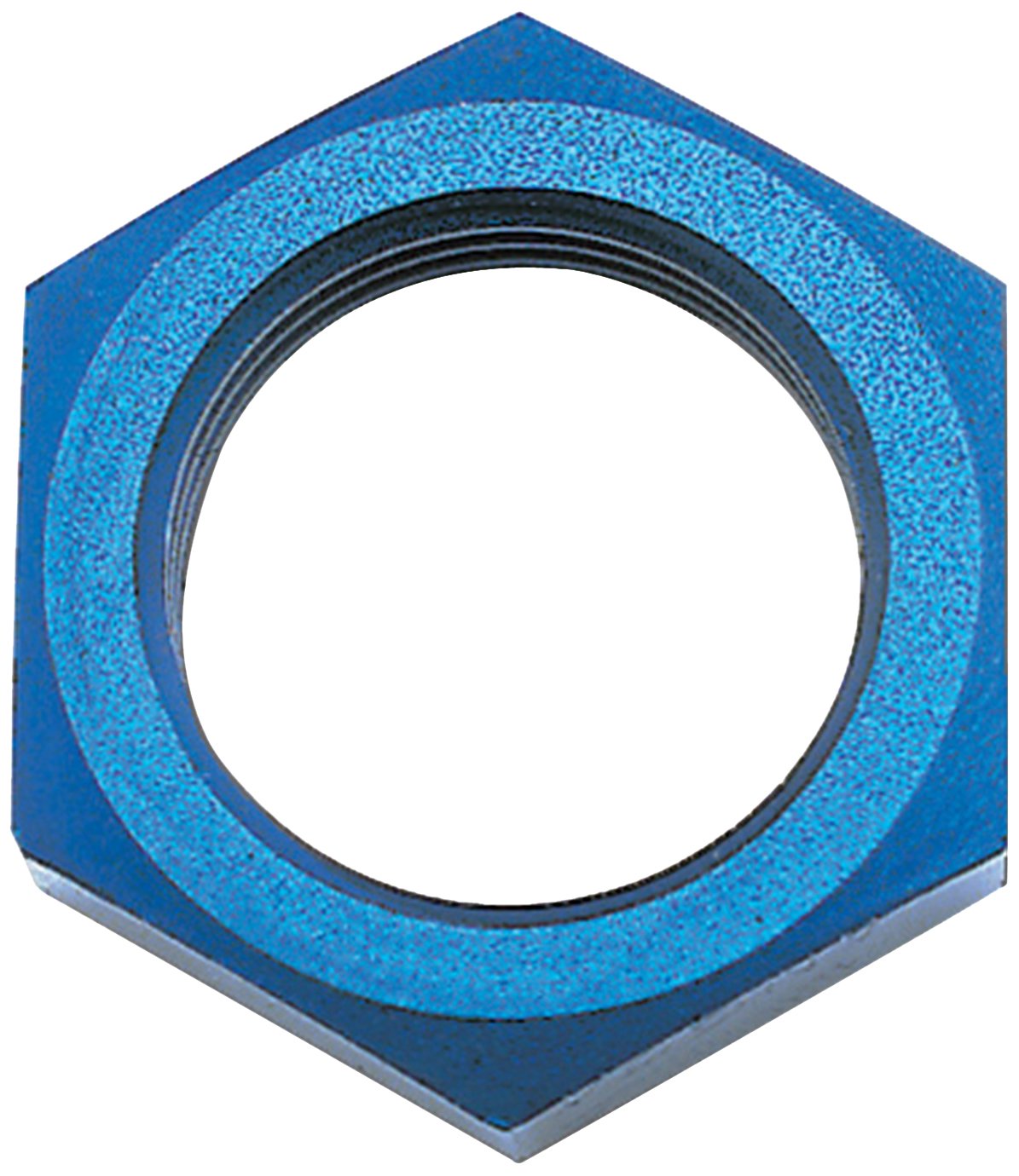 Blue Anodized Aluminum Edelbrock/Russell -3AN Bulkhead Nut