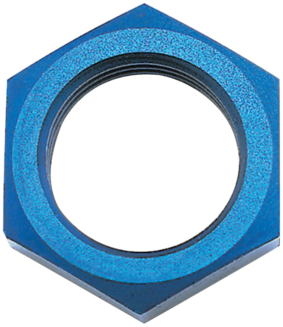 Blue Anodized Aluminum Edelbrock/Russell -3AN Bulkhead Nut