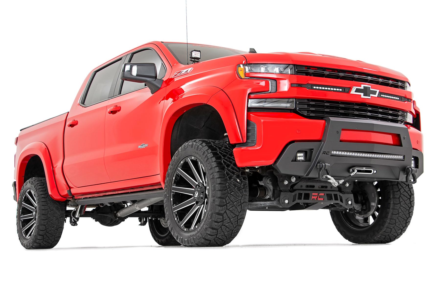 SF1 Fender Flares Rough Country for 19-24 Chevy Silverado 1500 - F-C319201A-GBA