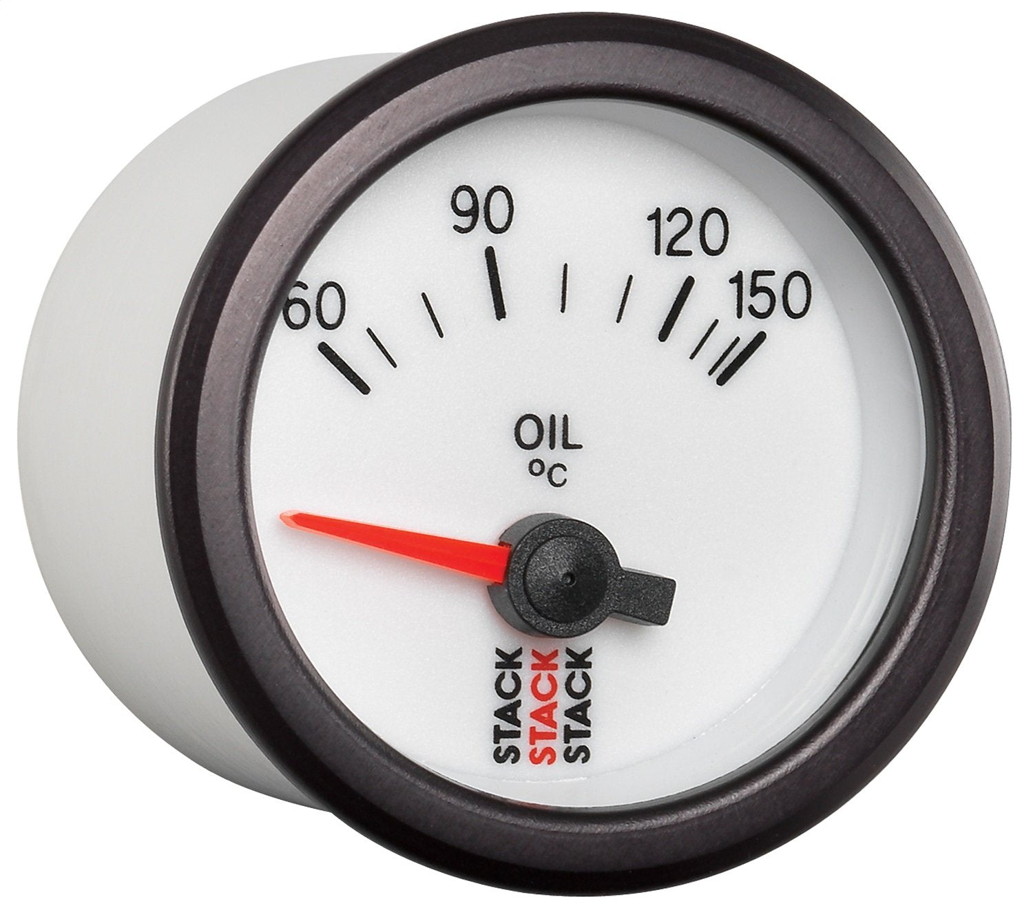 AutoMeter Gauge ST3259, Oil Temp, Electric, 52Mm, Wht, 60-150ºc, M10 Male