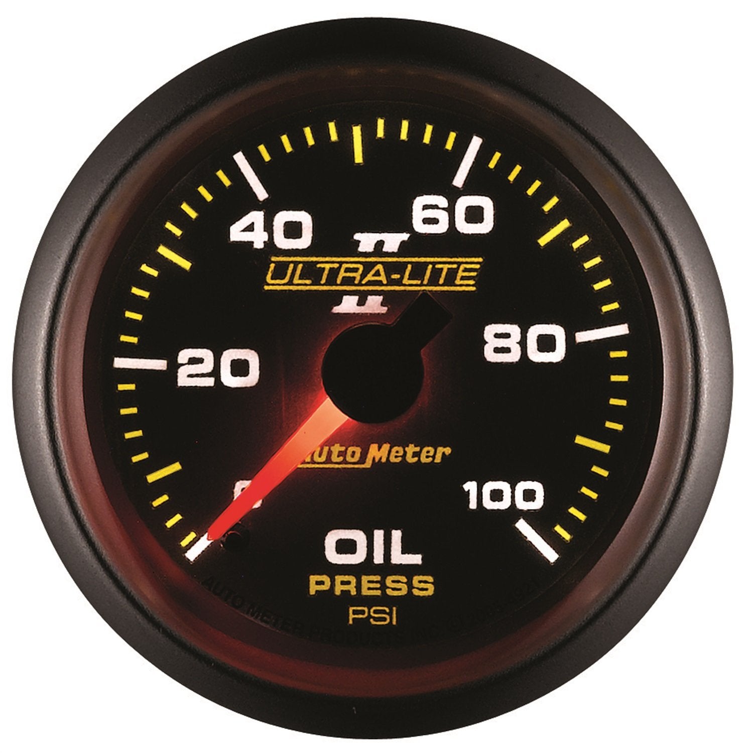 Ultra-Lite II Auto Meter 4921 Oil Pressure Gauge 2.3125 in.