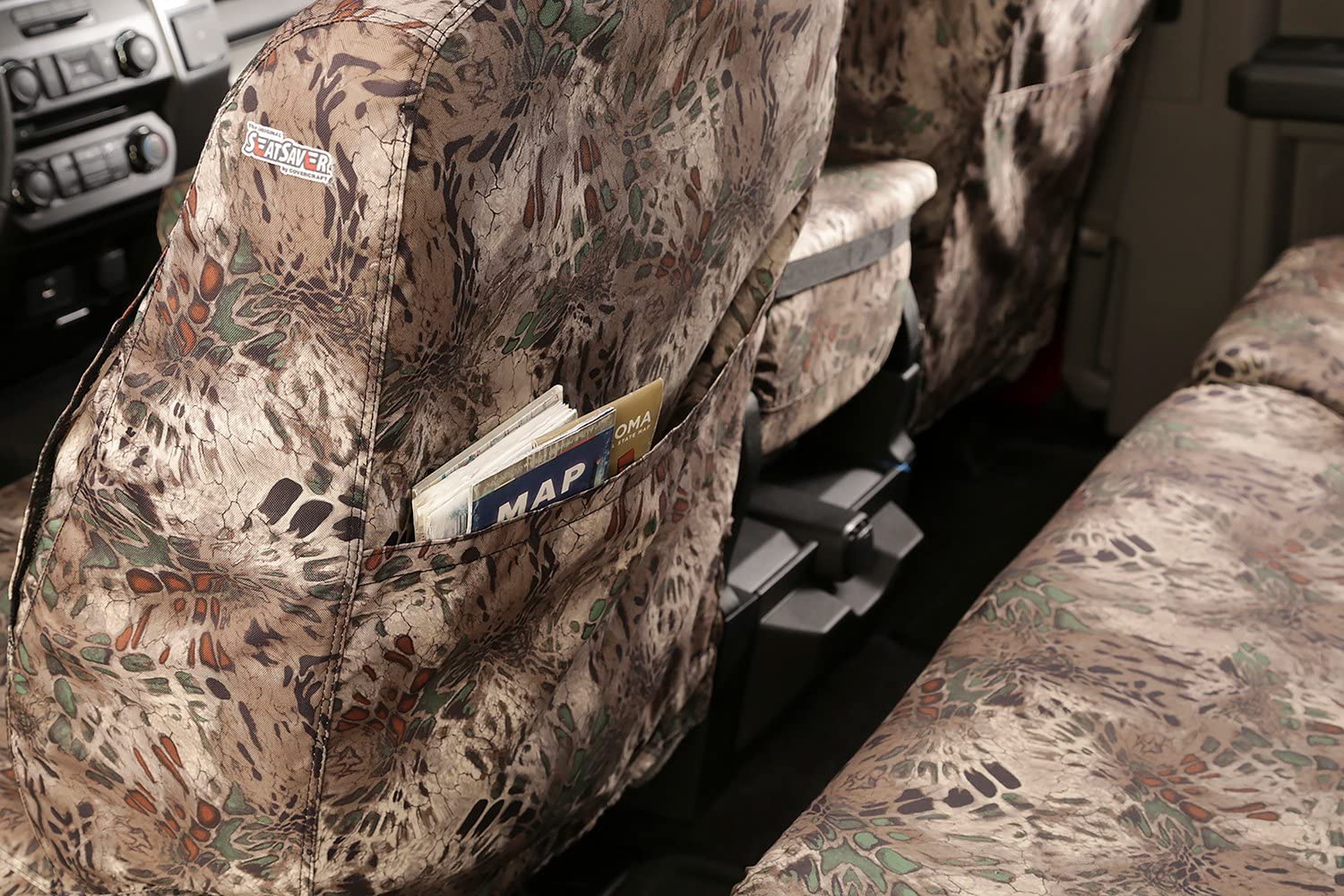 SS8489PRMP Covercraft Industries, LLC Seat Saver Fits Chevrolet Silverado 1500 - Camo