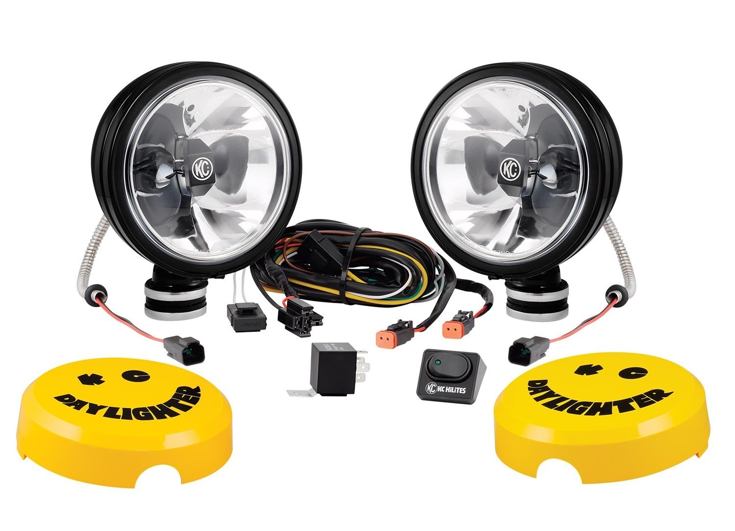 Gravity KC HiLiTES 651 G6 20W LED Daylighter Spot Light System , Black