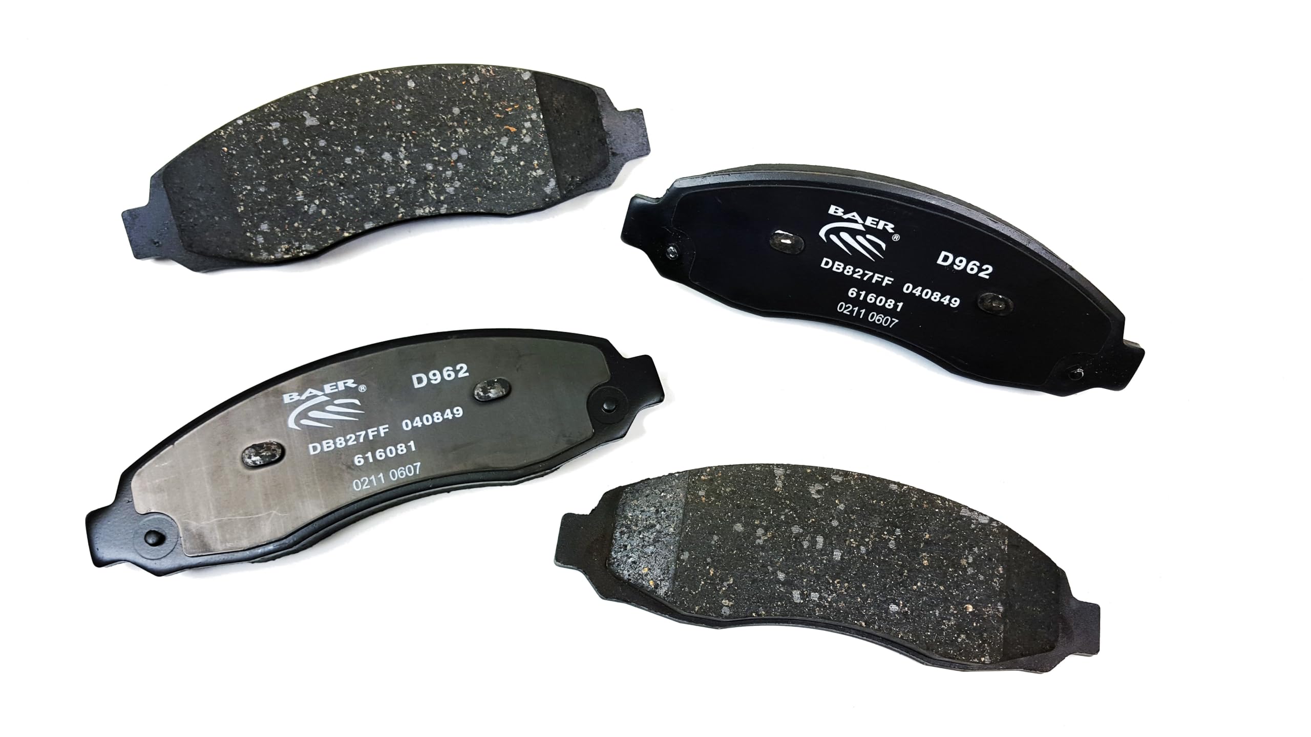 Dodge Baer Brakes D0962 Disc Brake Pad