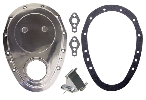 Aluminum Timing Chain Cover Trans-Dapt 6015