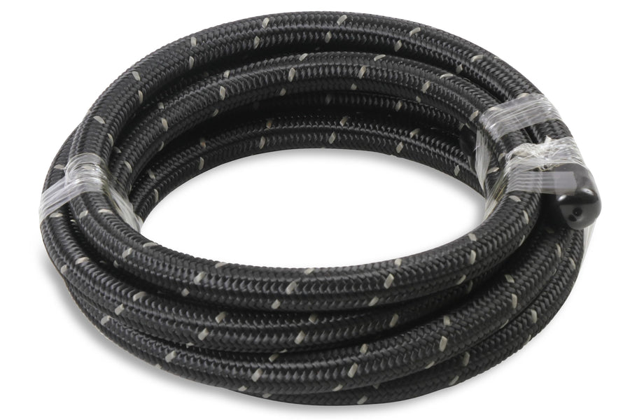 Black Braided Hose Mr. Gasket -8 20 Feet