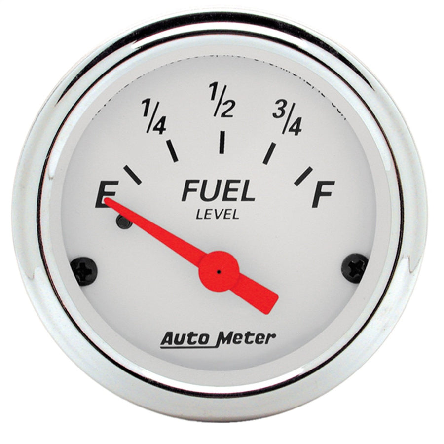 Auto Meter Arctic White 1315 Fuel Level Gauge