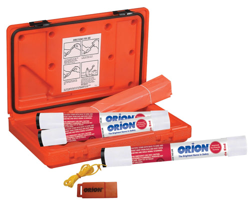 Locator Plus 3 Orion Signal Kit with Whistle & Flag in Floating Case