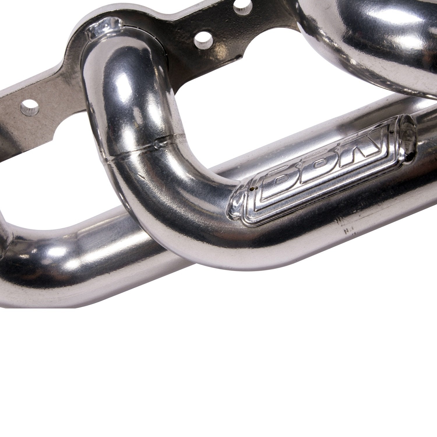 1-3/4" BBK Shorty Tuned Length Performance Exhaust Headers for GM Truck And SUV 6.0L - Polished Silver Ceramic Finish