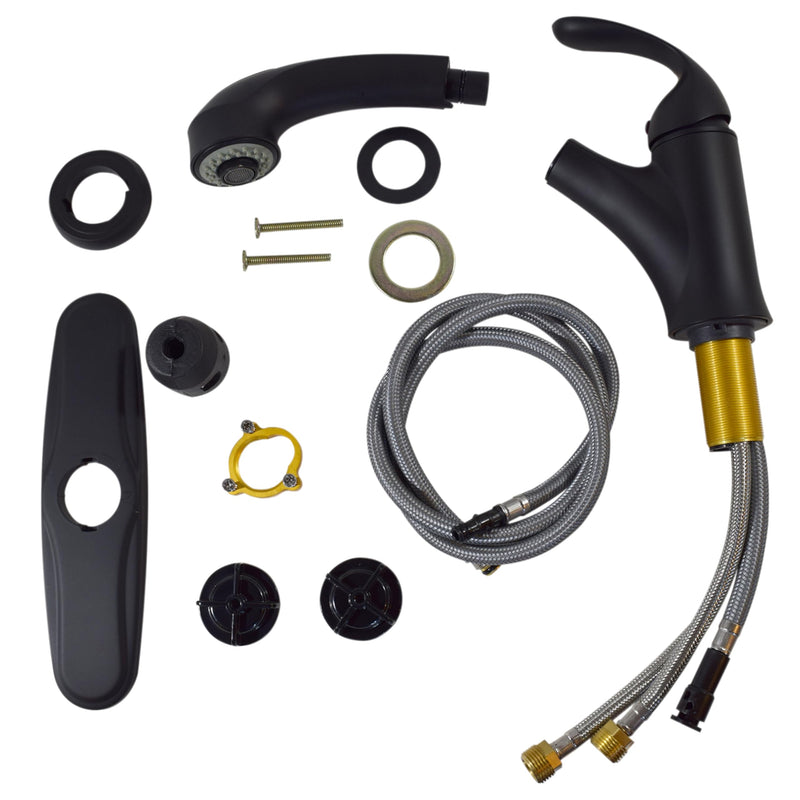 Premium VALTERRA Single Handle Pull Out - Matte Black