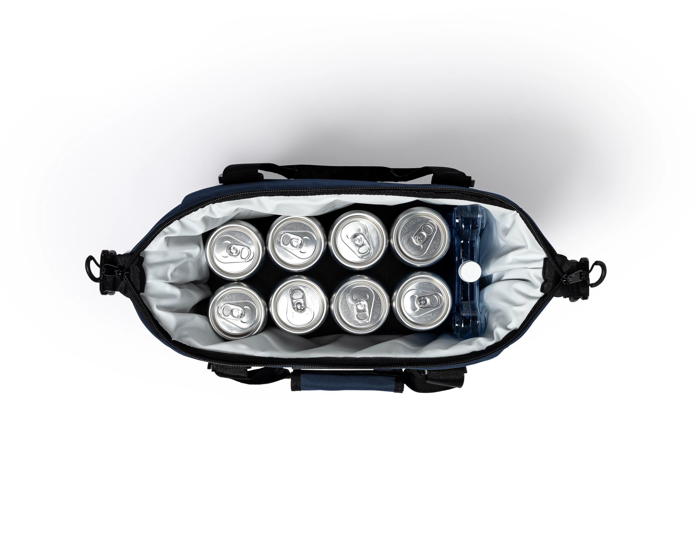 AO Coolers Soft-Sided Original Cooler Bag, Leak-Proof, Insulated, Lightweight, Navy Blue, 12-Can