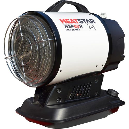 Oil-Fired HeatStar Radiant Heater - 58,000 BTU, Model# HSP60R