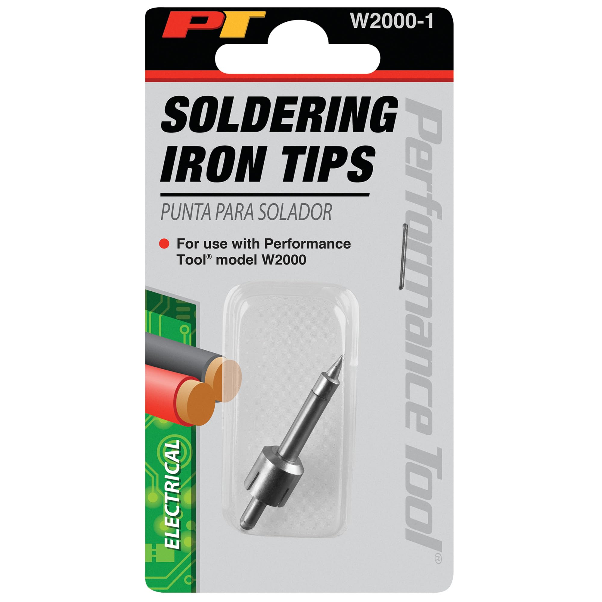 W2000-1 Performance Tool Replacement Soldering Tip for W2000 Cordless Soldering Iron - Durable Tip for Efficient Soldering