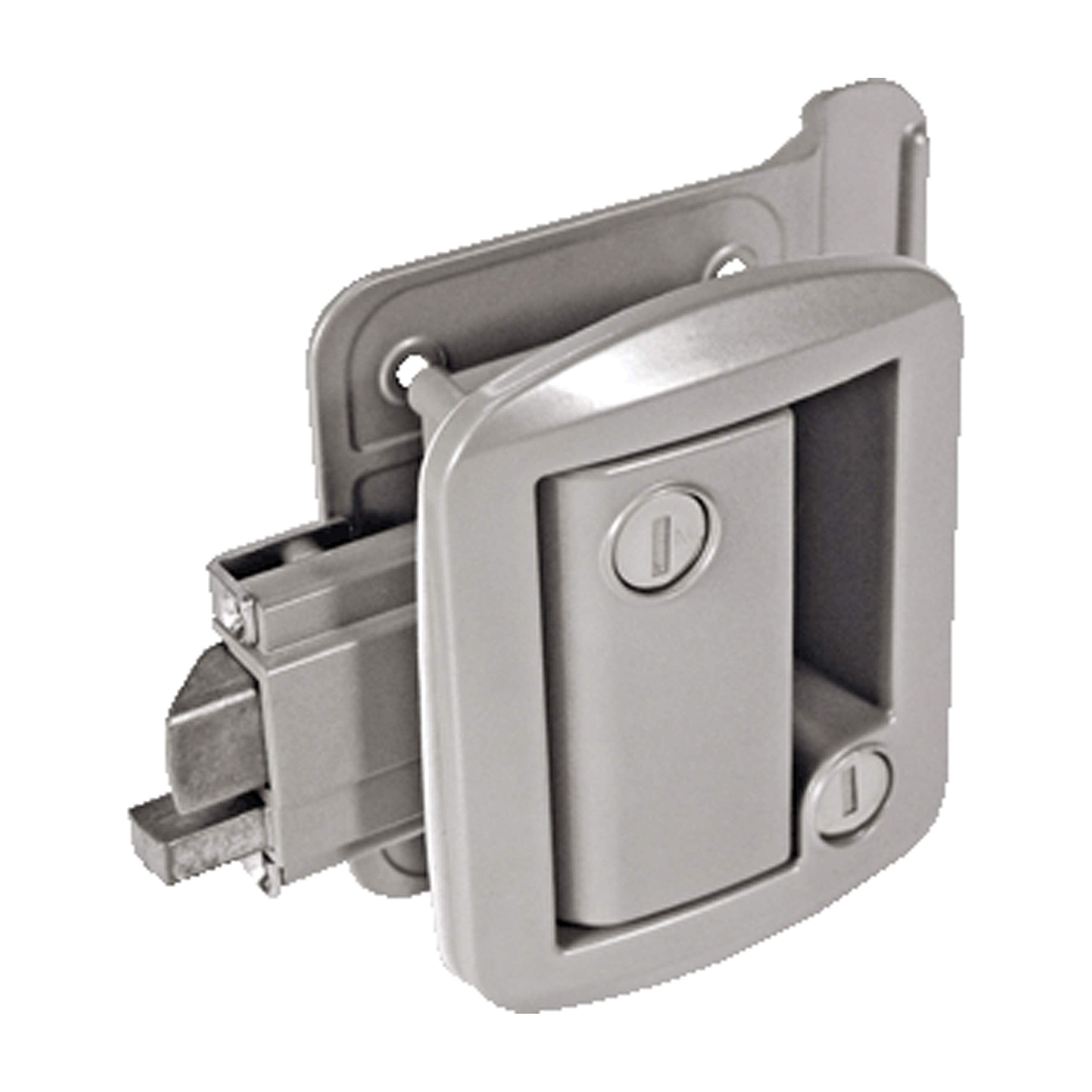Global Classic PRO Entry Door Lock Creative Products Group TTL-43610-3000-1PK with Deadbolt - Silver