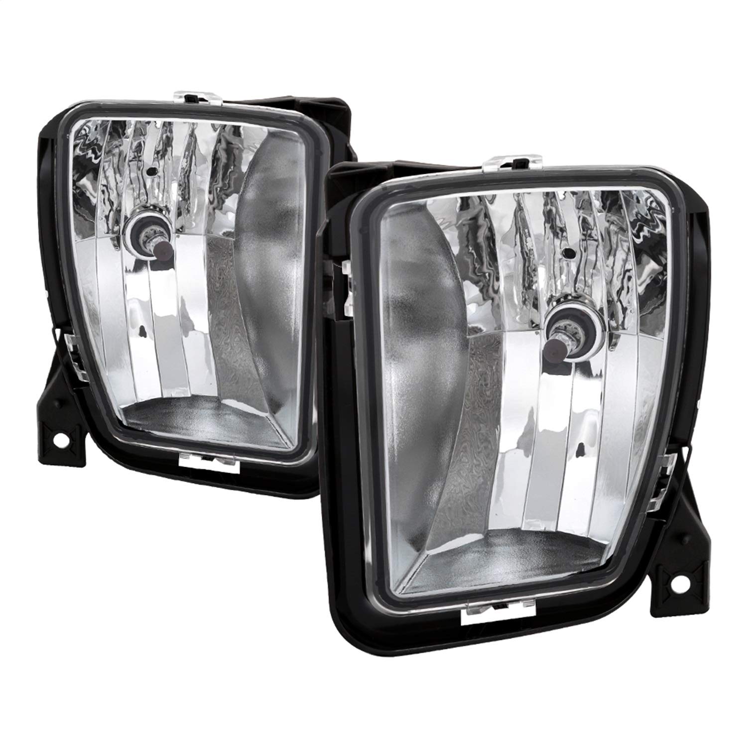 Dodge Ram 2013-2018 Spyder 9040887 1500 Only OEM Style Fog Lights With Universal Switch- Clear