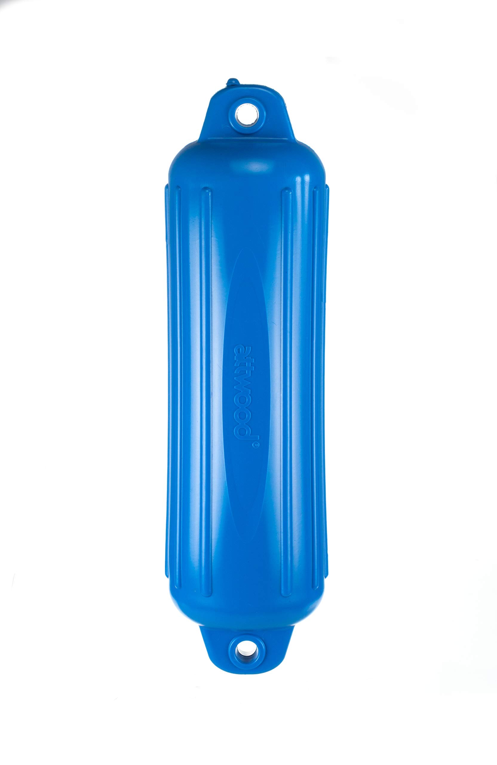 Softside Attwood UV-Resistant Marine Oval Boat Fender, Blue, 6-Inch x 24-Inch, One Size