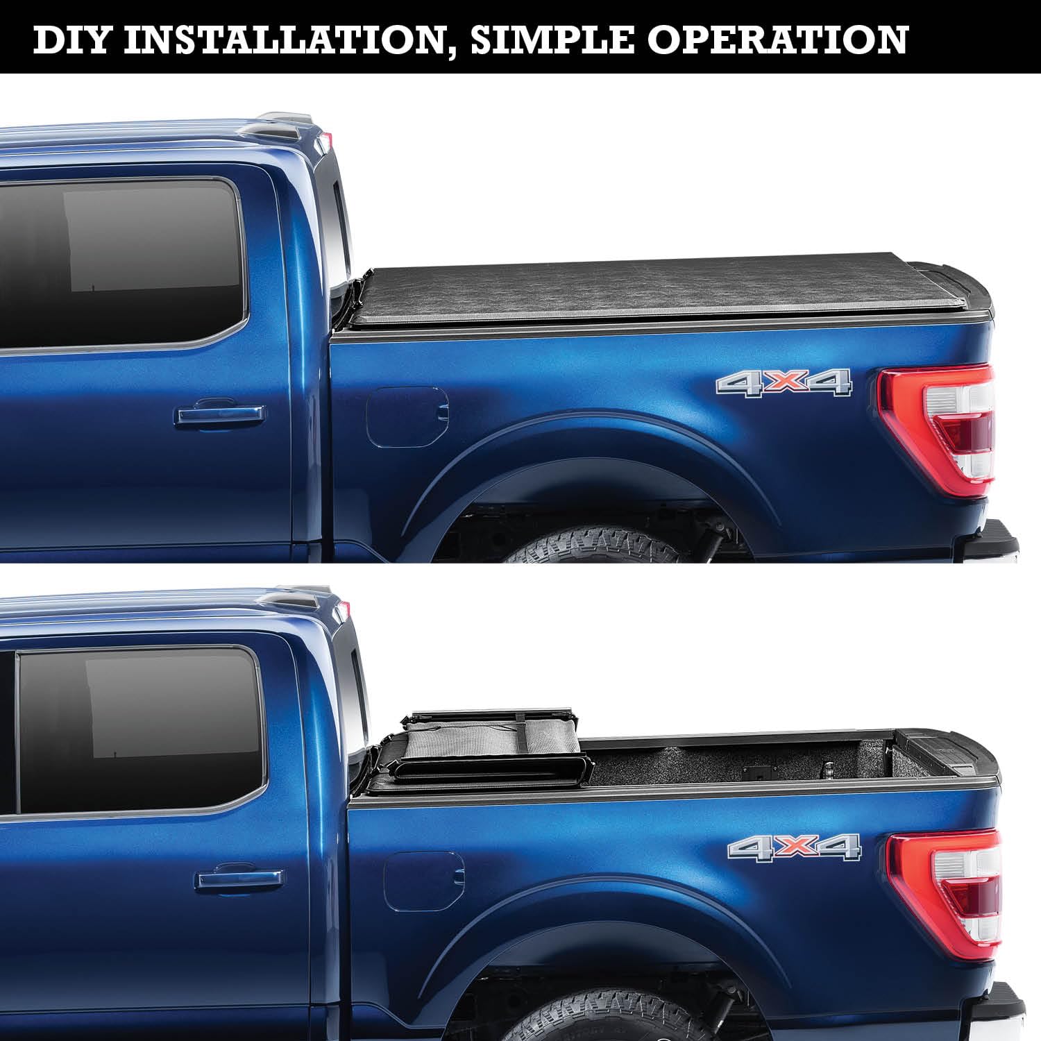 Extang Trifecta 2.0 Soft Folding Truck Bed Tonneau Cover | 92426 | Fits 2012 - 2019 Dodge Ram 1500 w/Rambox w/ and w/o Multi-Function (Split) Tailgate 6' 4" Bed (76.3")