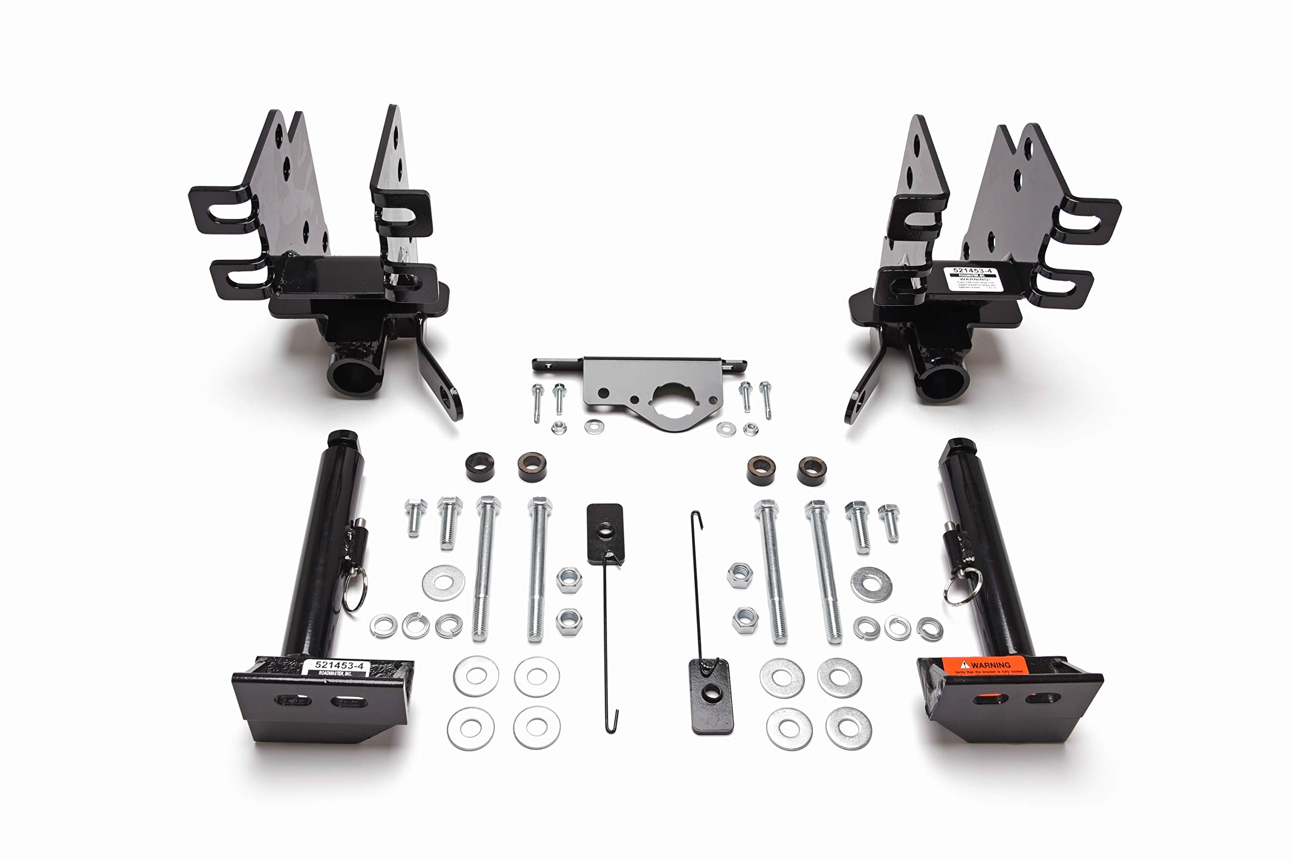 Crossbar Style Roadmaster 521453-4 Base Plates Compatible with 2020-2025 Gladiator Sport, Sport S, Overland, Rubicon, High Altitude and 2018-2025 Wrangler JL Rubicon, Altitude, Sahara, Sport S, Sport